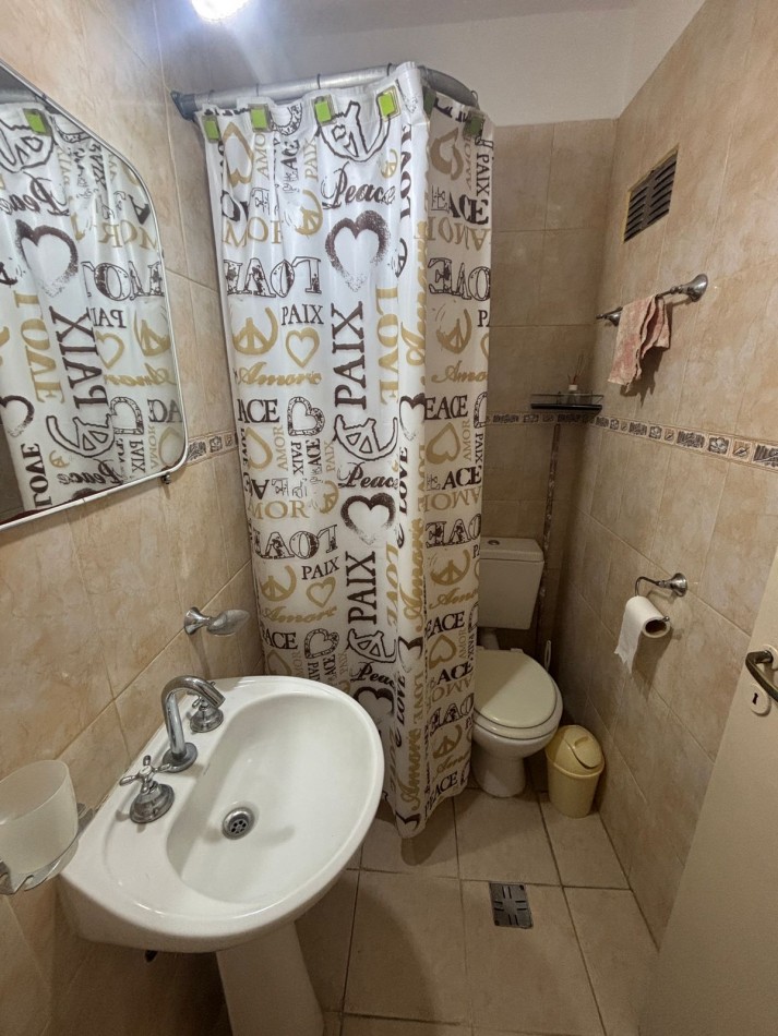 ALQUILER 12 MESES 2 ambientes amueblado en zona Paseo Aldrey 