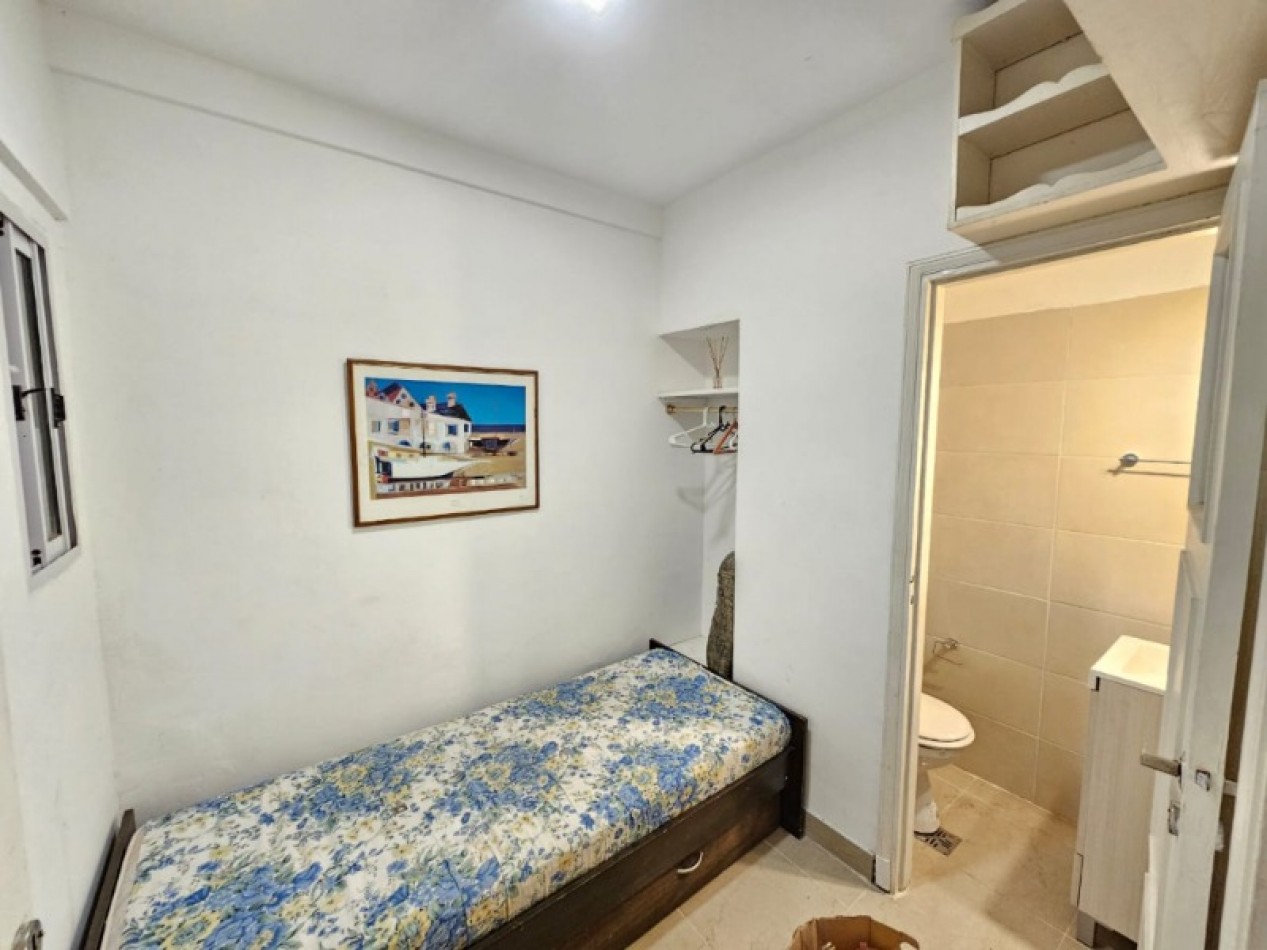3 ambientes c/ dependencia y balcon, zona Centro 