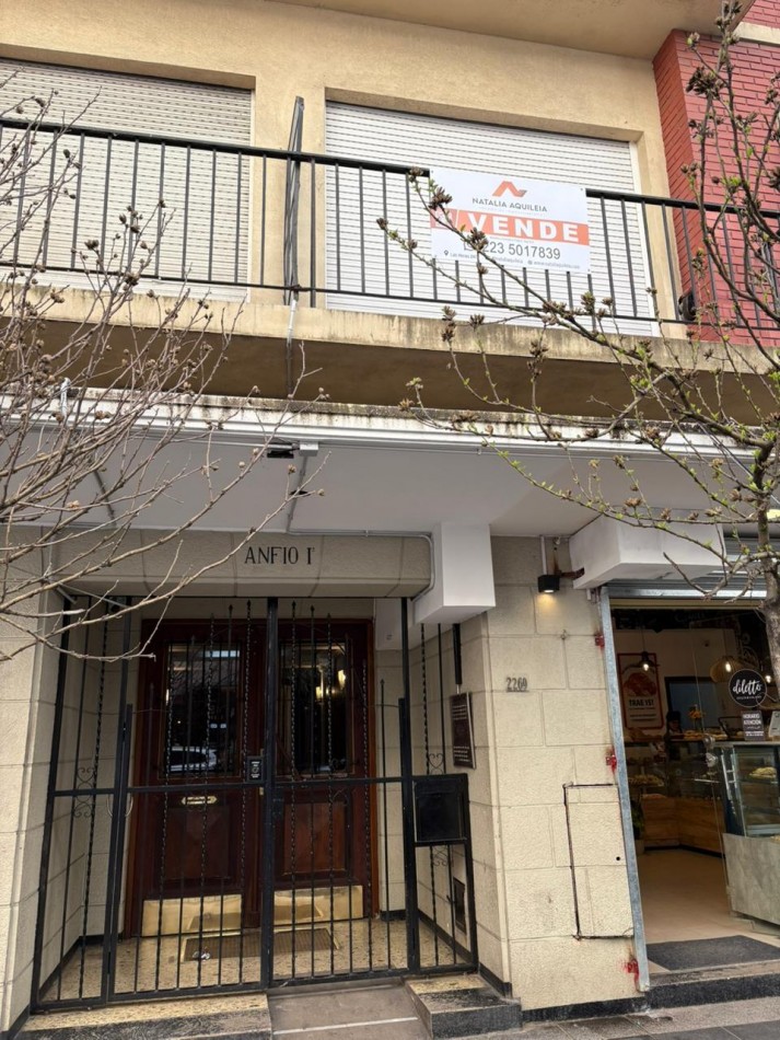 3 ambientes c/ dependencia y balcon, zona Centro 
