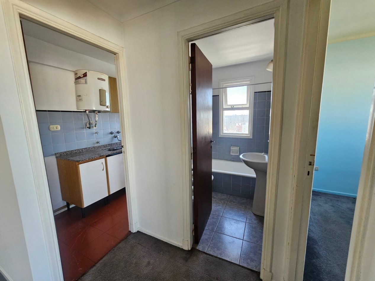 Departamento 2 ambientes externo con balcon