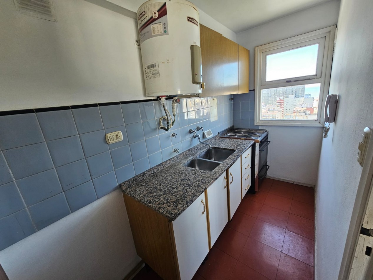 Departamento 2 ambientes externo con balcon