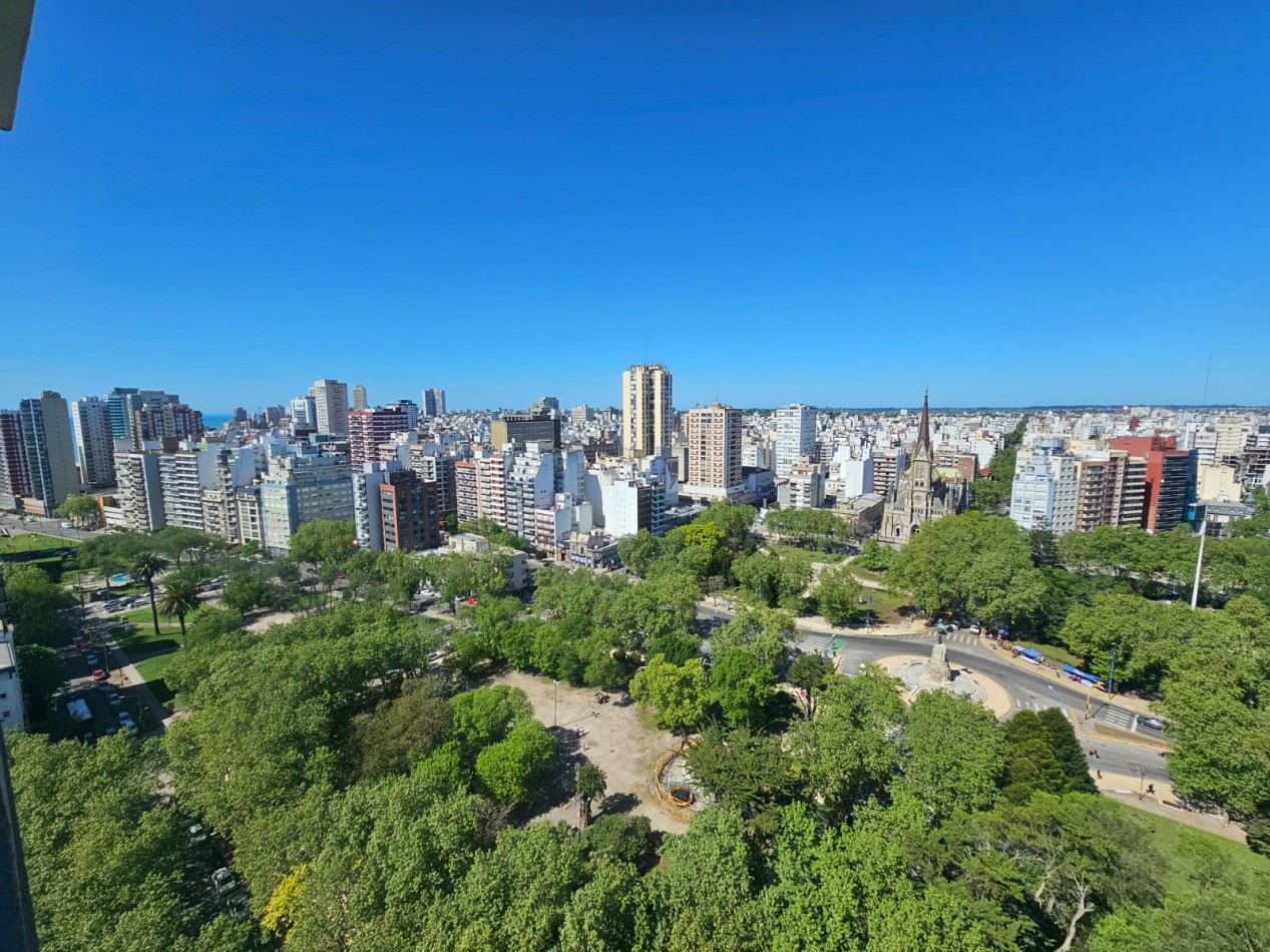Departamento 2 ambientes externo con balcon