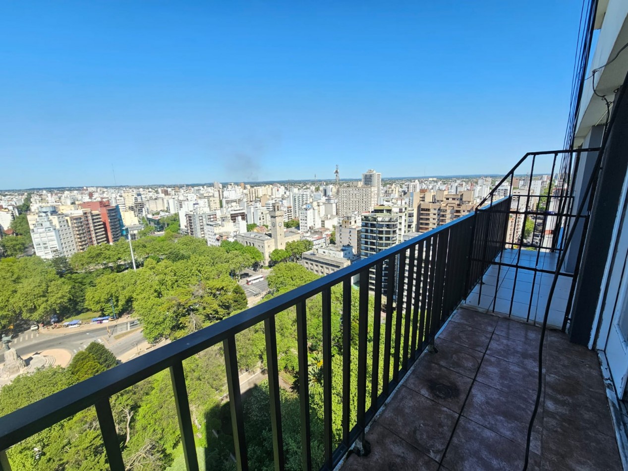 Departamento 2 ambientes externo con balcon