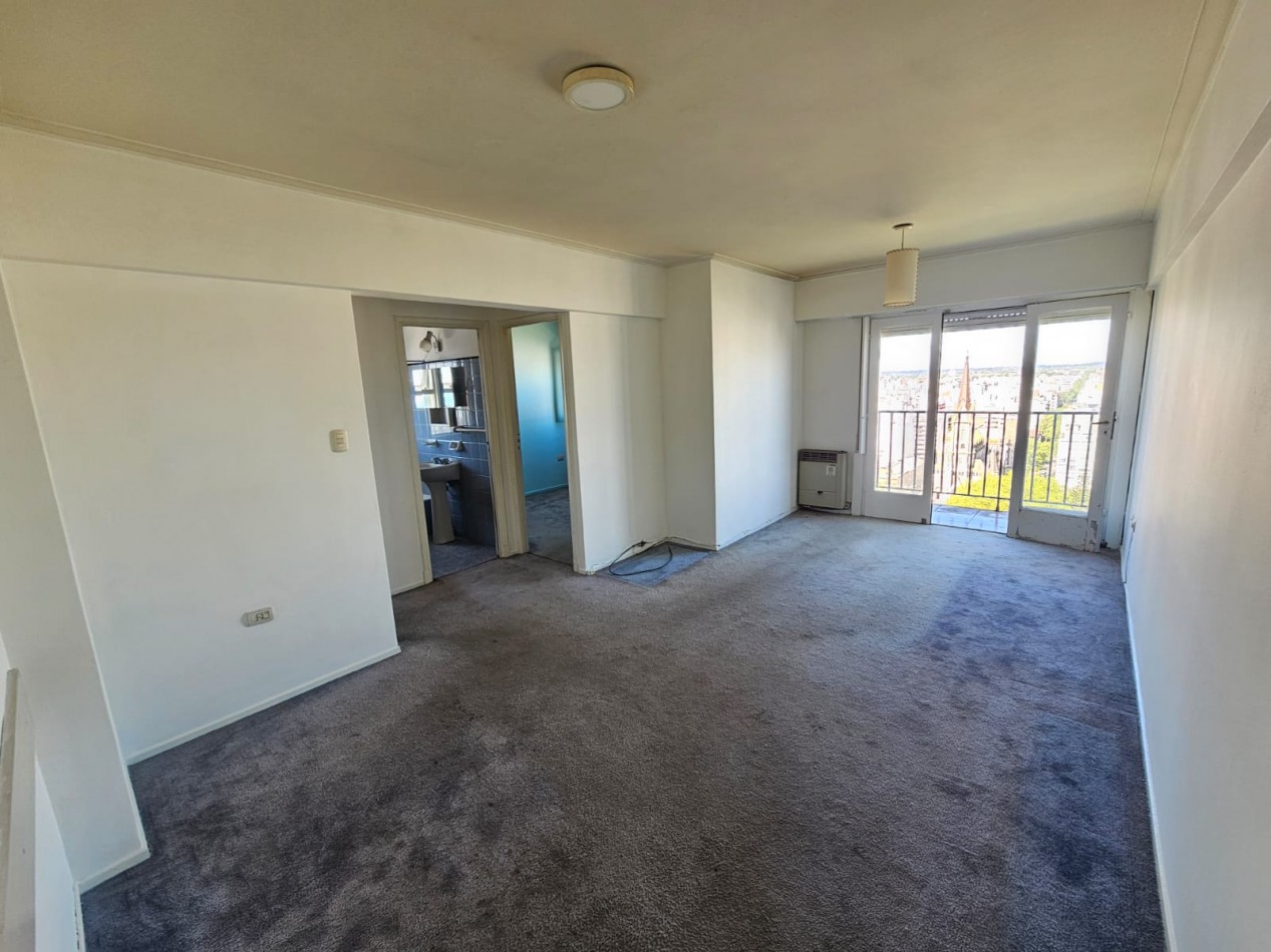 Departamento 2 ambientes externo con balcon